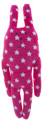 Cheeky Charlie Cushion Pink Star Rabbit